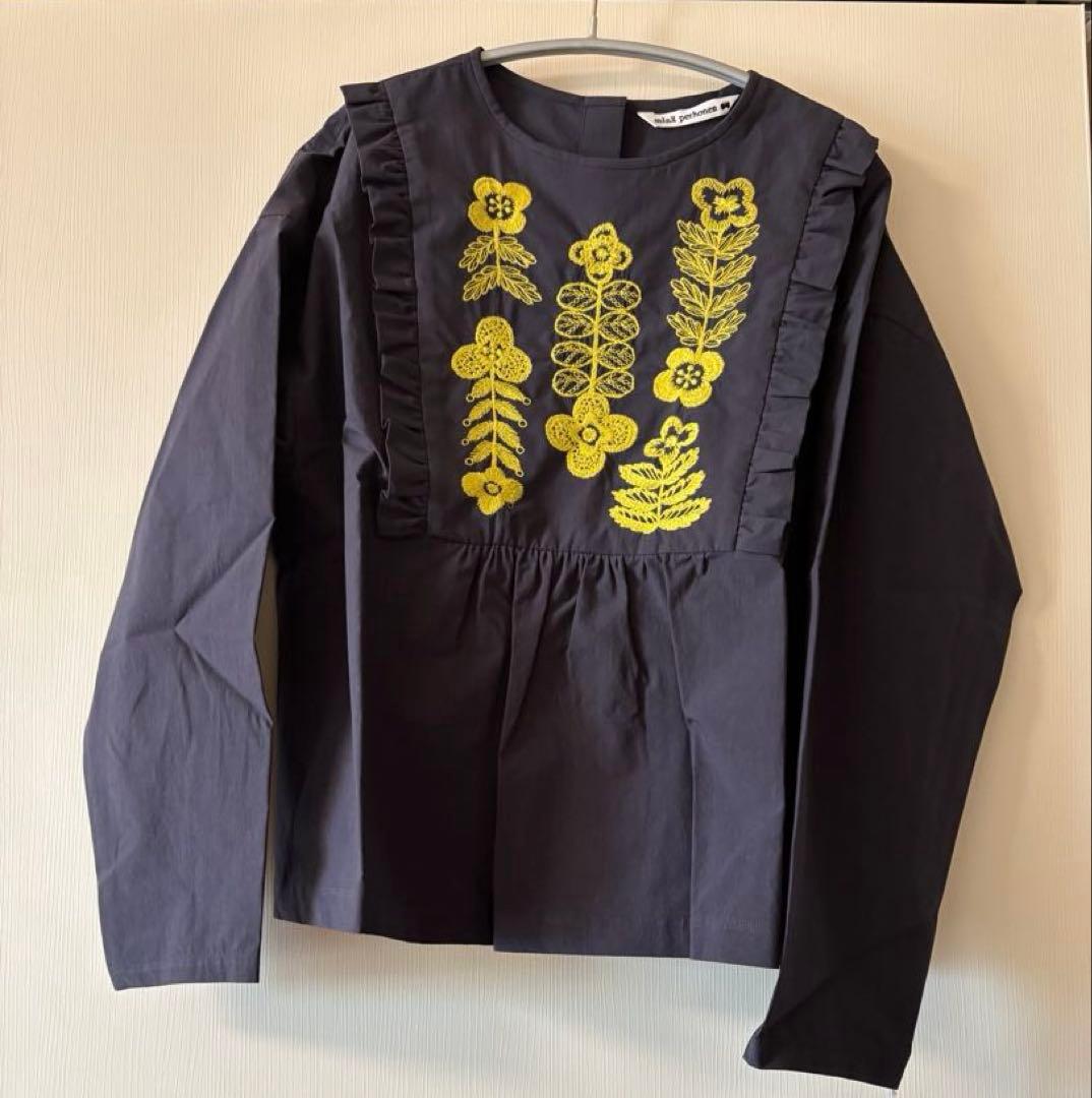 未使用 ミナペルホネン petit swing gardenブラウス 160