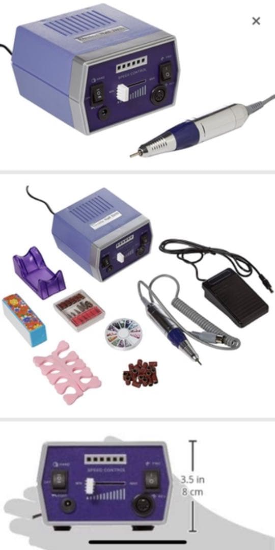 電動ポリッシャー ネイルルーター 新品 未開封