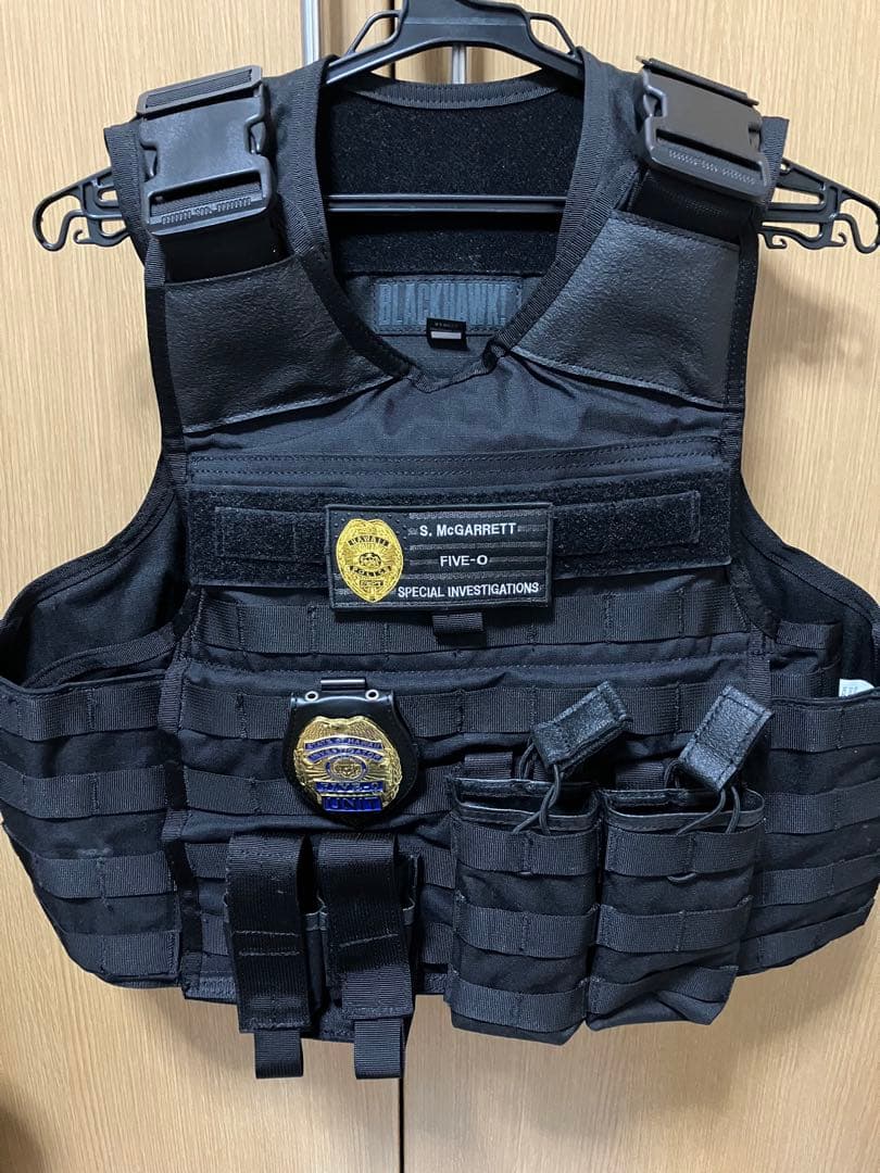 HawaiiFive-0 プレートキャリア　ハワイファイブオー　実物サバゲー引退