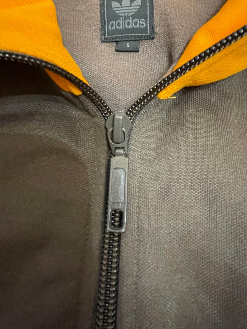 adidas アディダス ジャージ トラックジャケット オレンジ　当時物