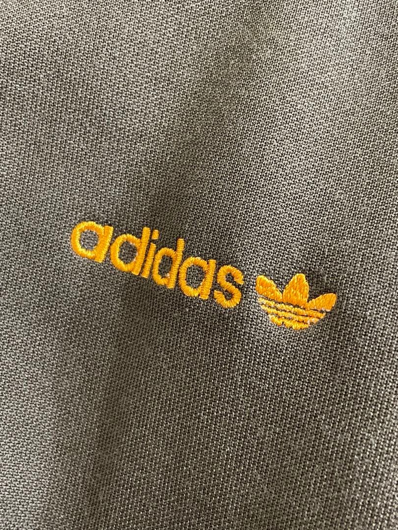 adidas アディダス ジャージ トラックジャケット オレンジ　当時物