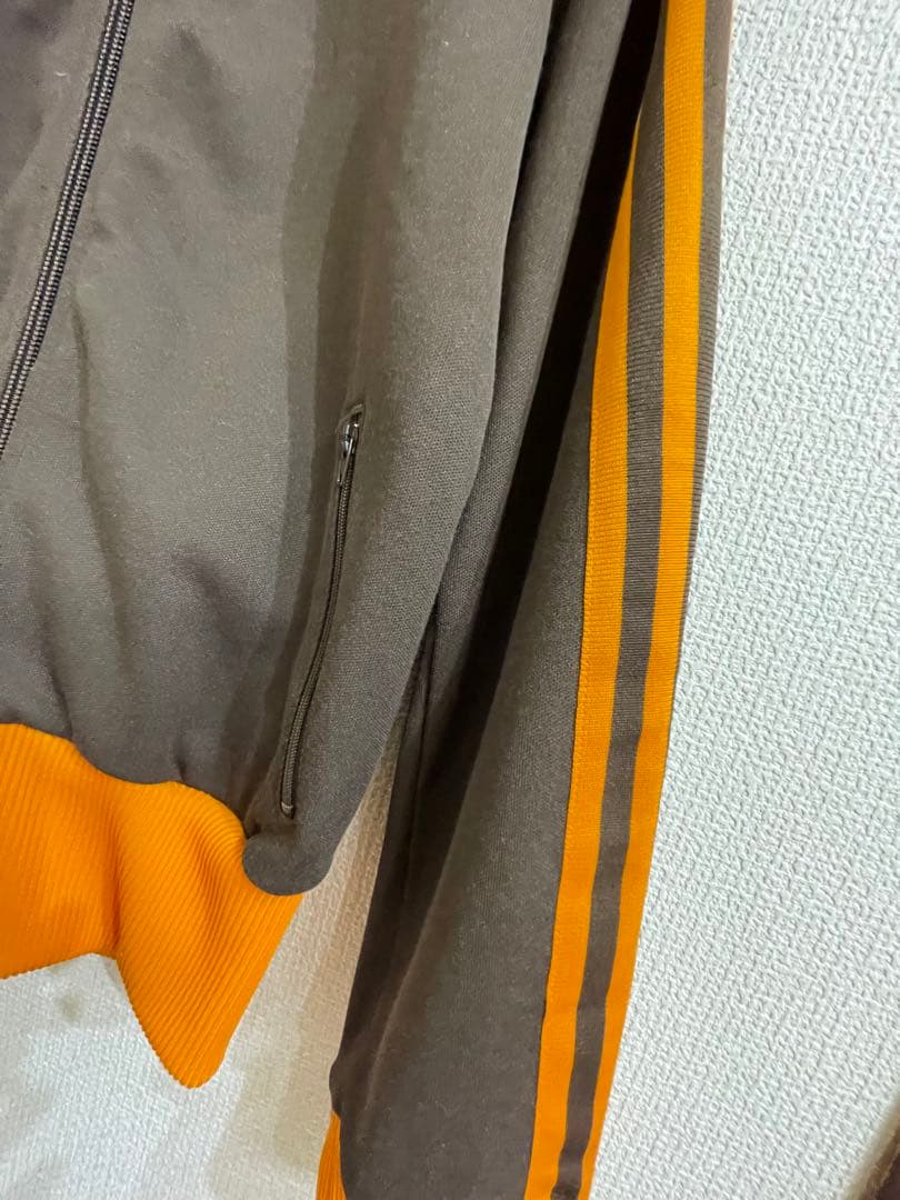 adidas アディダス ジャージ トラックジャケット オレンジ　当時物