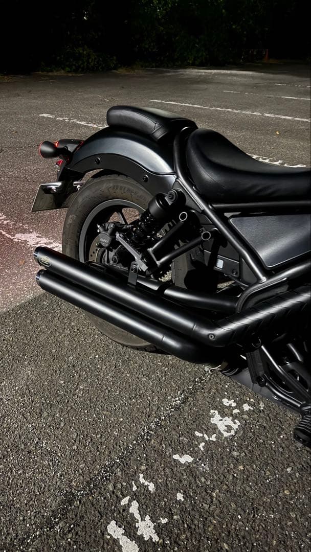 【リーダー】レブル250 マフラーgemspeed製 V3