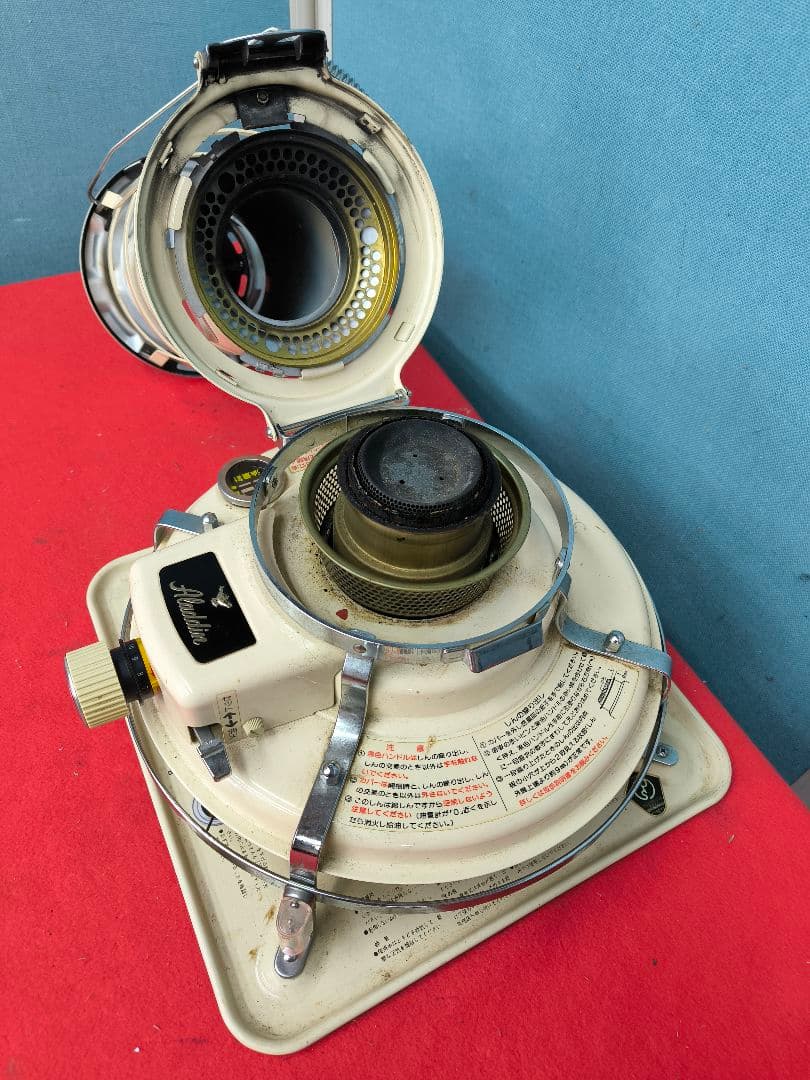 アラジン 開放式石油ストーブ しん式・自然対流型　J390001 Ⅳ　現状品