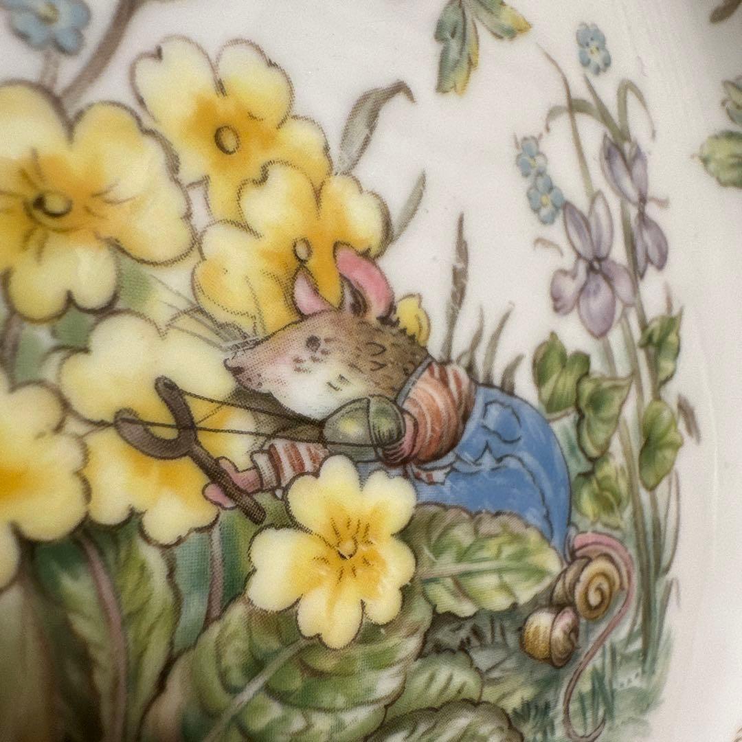 ロイヤルドルトン ブランブリーヘッジ　四季プレート　春夏秋冬　20cm 4枚