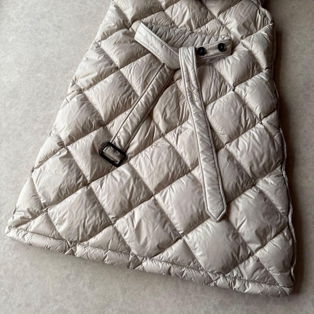 MaxMara THE CUBE テクニカルキルティング ロングジレ42