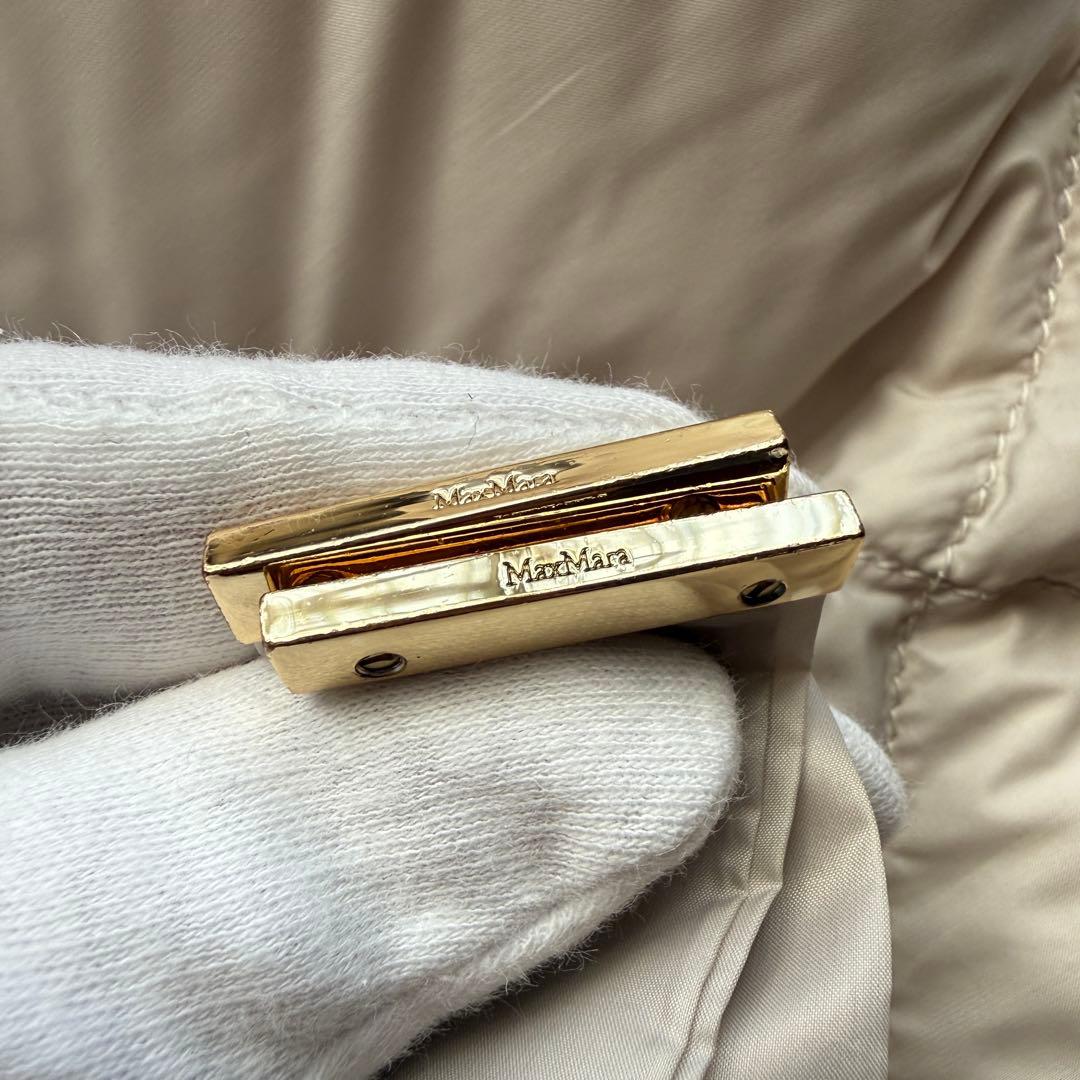 MaxMara THE CUBE テクニカルキルティング ロングジレ42