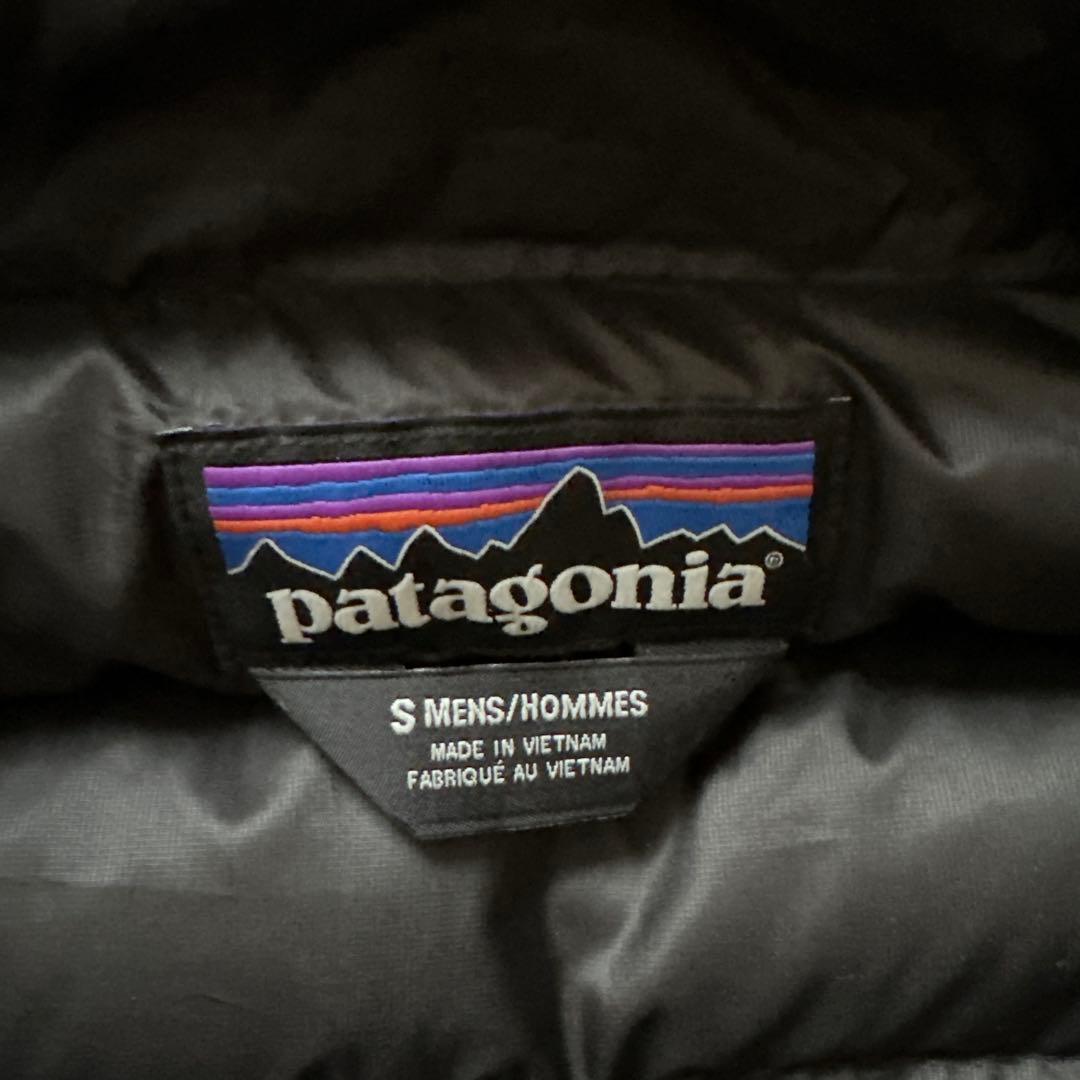 パタゴニアpatagonia ブラック ダウンベスト S