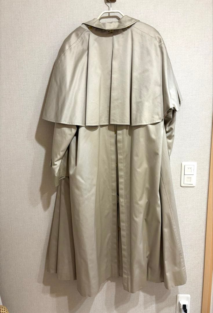 希少ヴィンテージ★Burberrys ケープ付き ステンカラーコート ライナー有