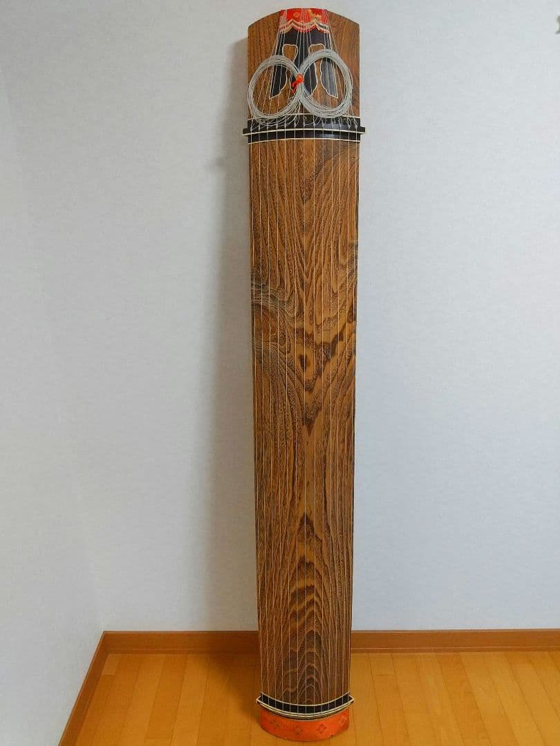 高級 和琴 お琴 琴 くり甲 すだれ彫 箏 和楽器 弦楽器 13弦 伝統楽器