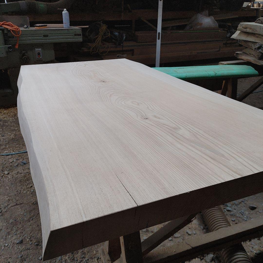 送料込み　栓　セン　一枚板　無垢材　天板　テーブル　カウンター DIY番号78