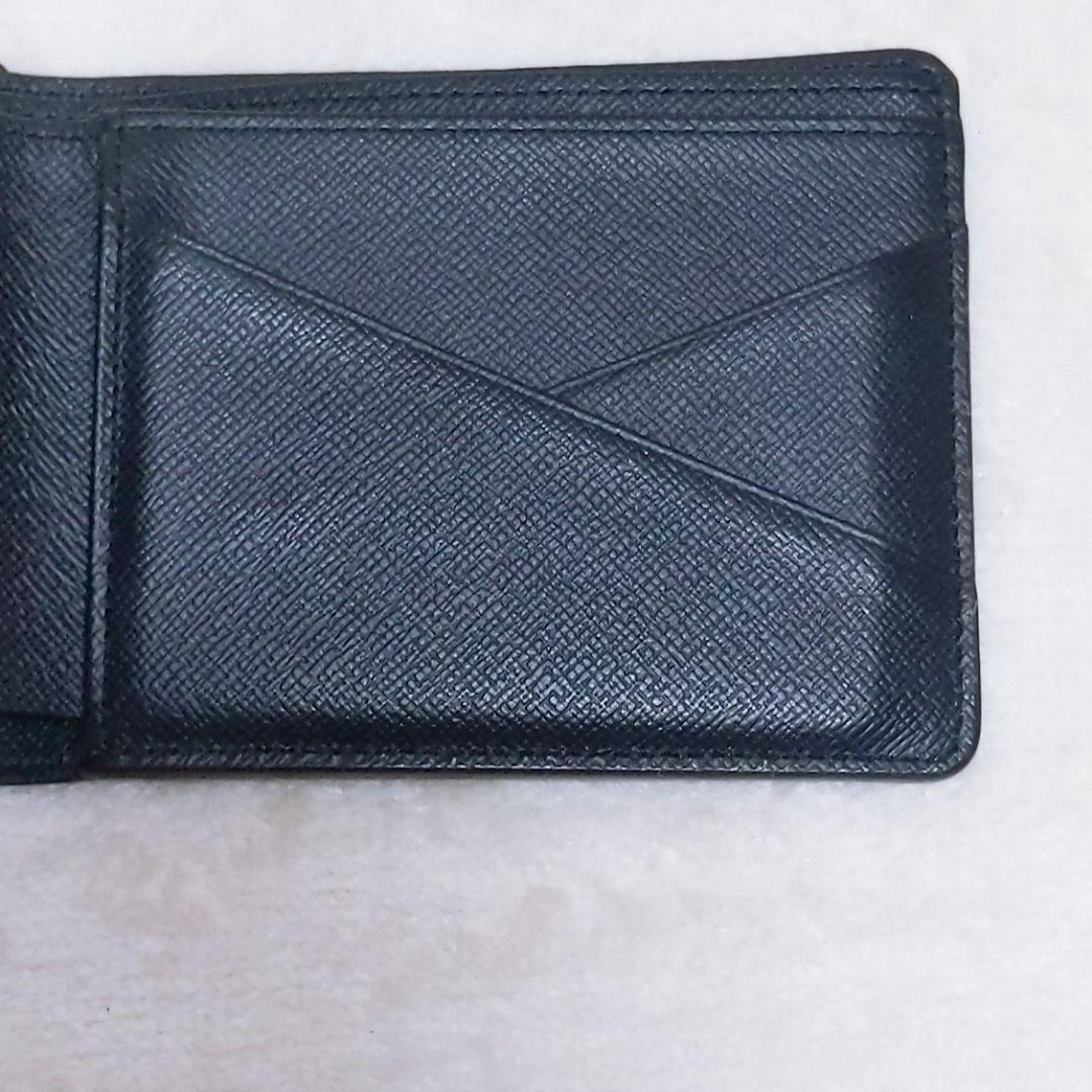 ルイヴィトン　ポルトフォイユ ミュルティプル　モノグラム エクリプス　折り財布