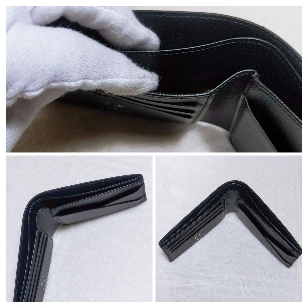 ルイヴィトン　ポルトフォイユ ミュルティプル　モノグラム エクリプス　折り財布