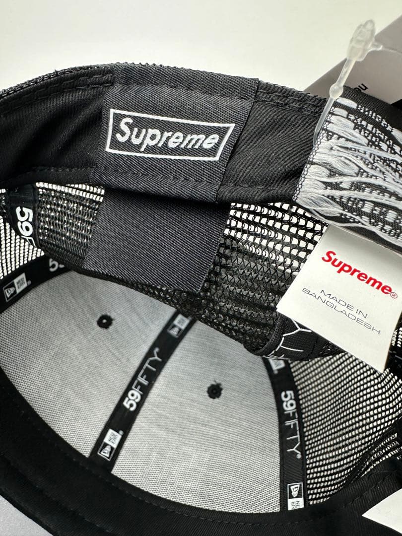 帽子 supreme Box Logo Mesh Back New Era 7 5/8
