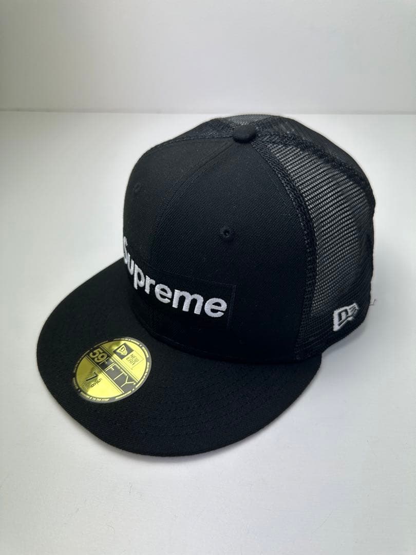 帽子 supreme Box Logo Mesh Back New Era 7 5/8