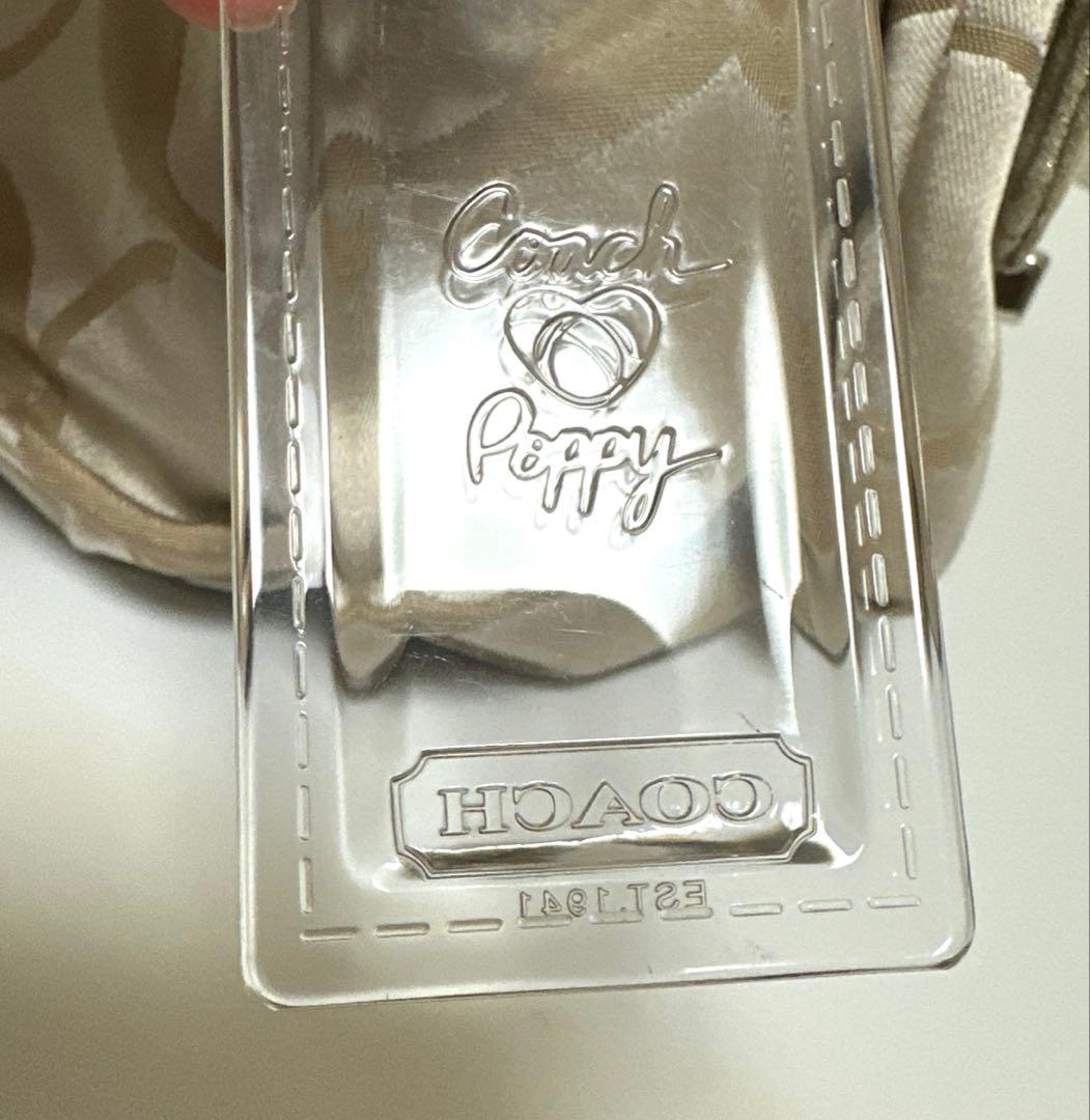 〇251047 コーチ ポピー シグネチャー ショルダーバック　18350