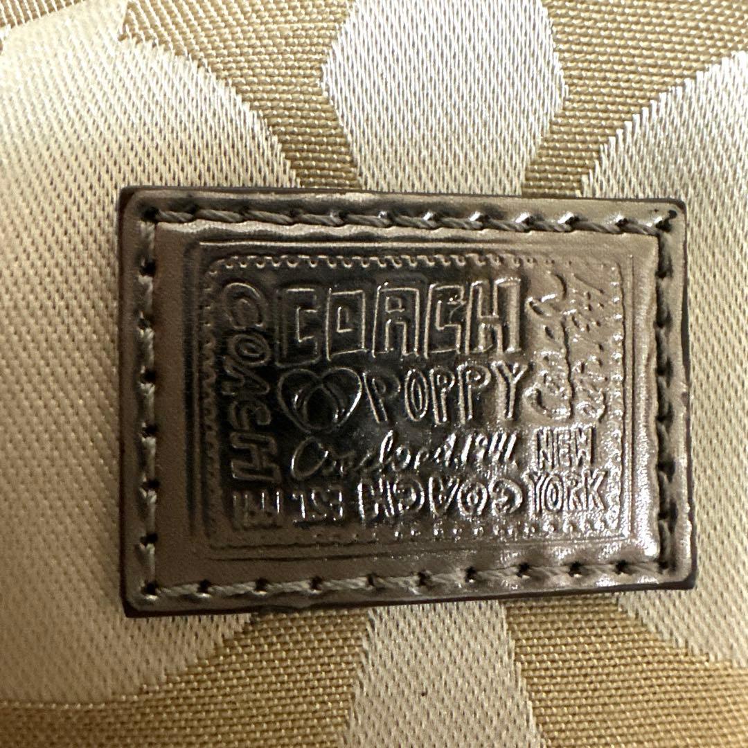 〇251047 コーチ ポピー シグネチャー ショルダーバック　18350