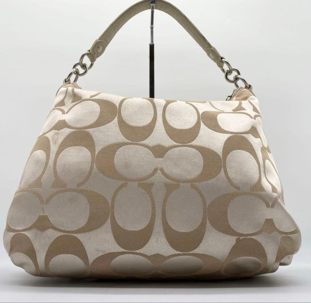 〇251047 コーチ ポピー シグネチャー ショルダーバック　18350