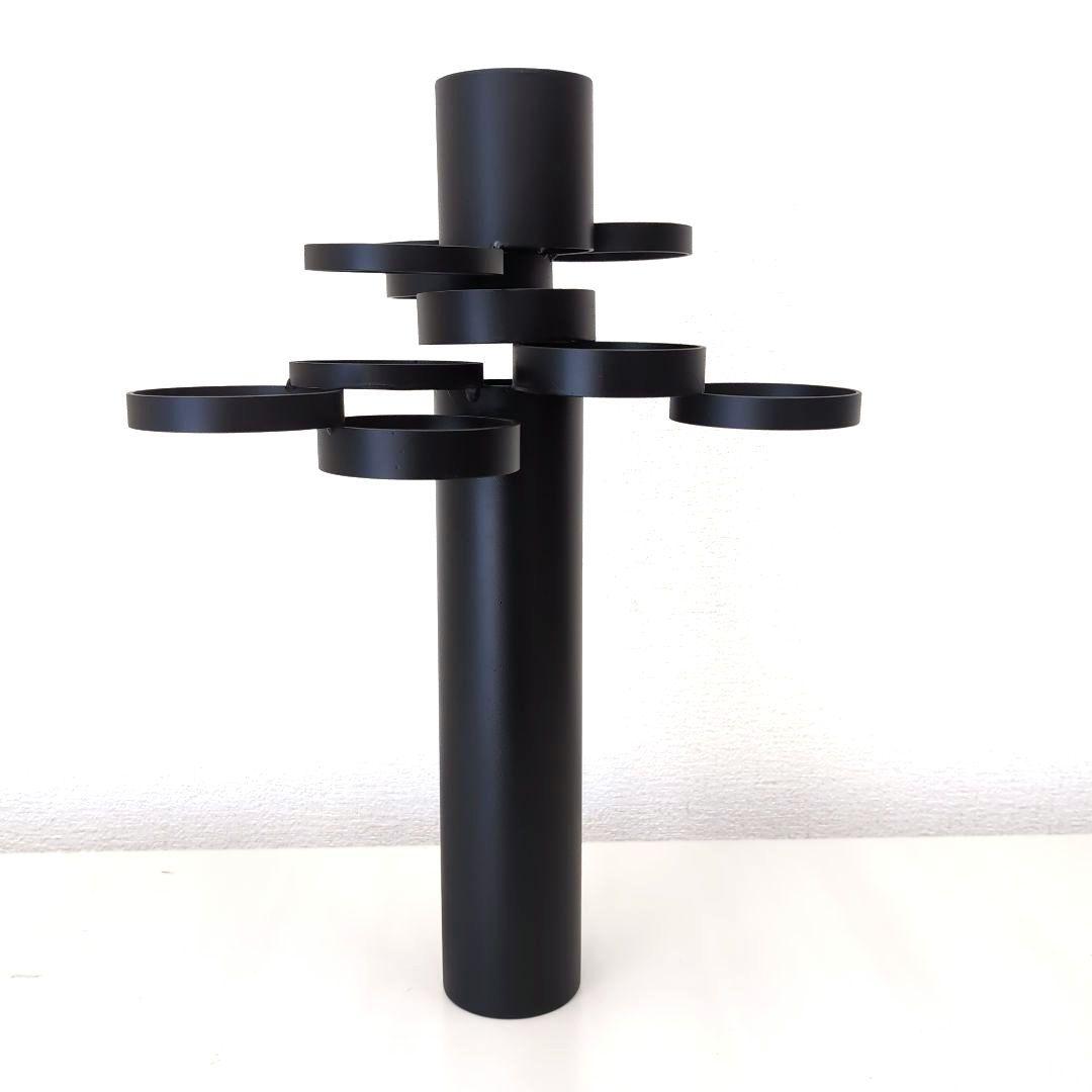 創作鉄花器 No 135 オブジェ　小原　龍生　池坊　草月　華道　花器