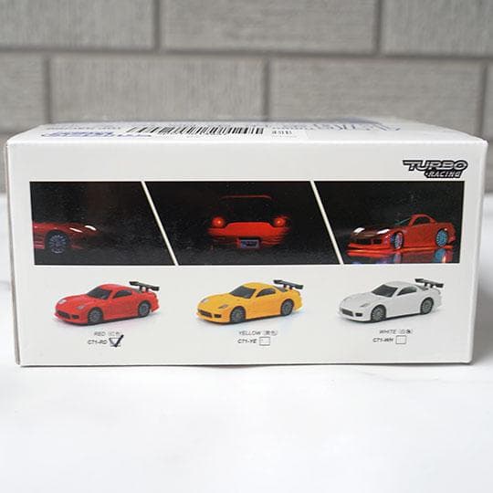 新品■ターボレーシング・C71-RD　RX-7（FD3S）　ラジコン　1/76