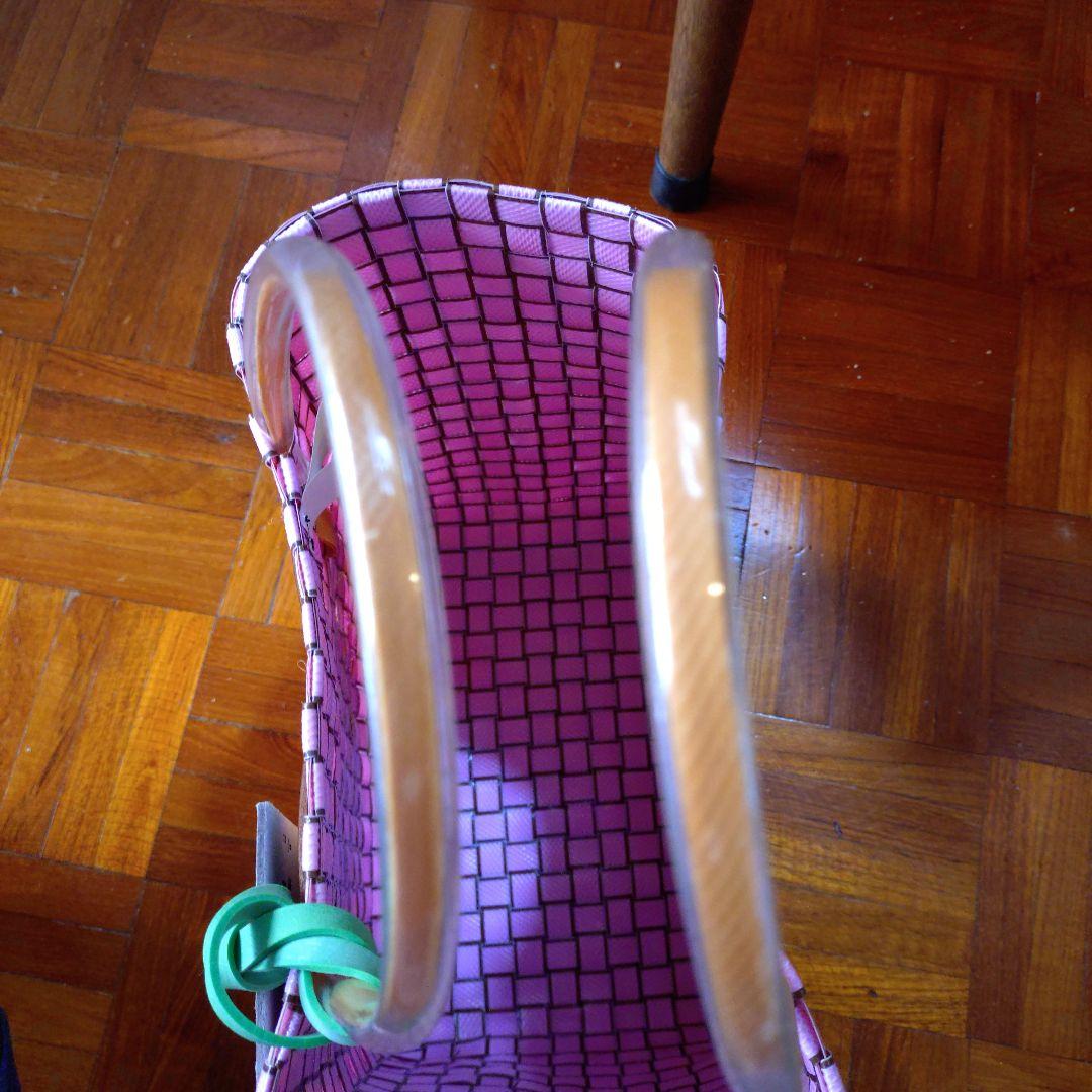 MARNI ウィービングかごバッグ ピンク