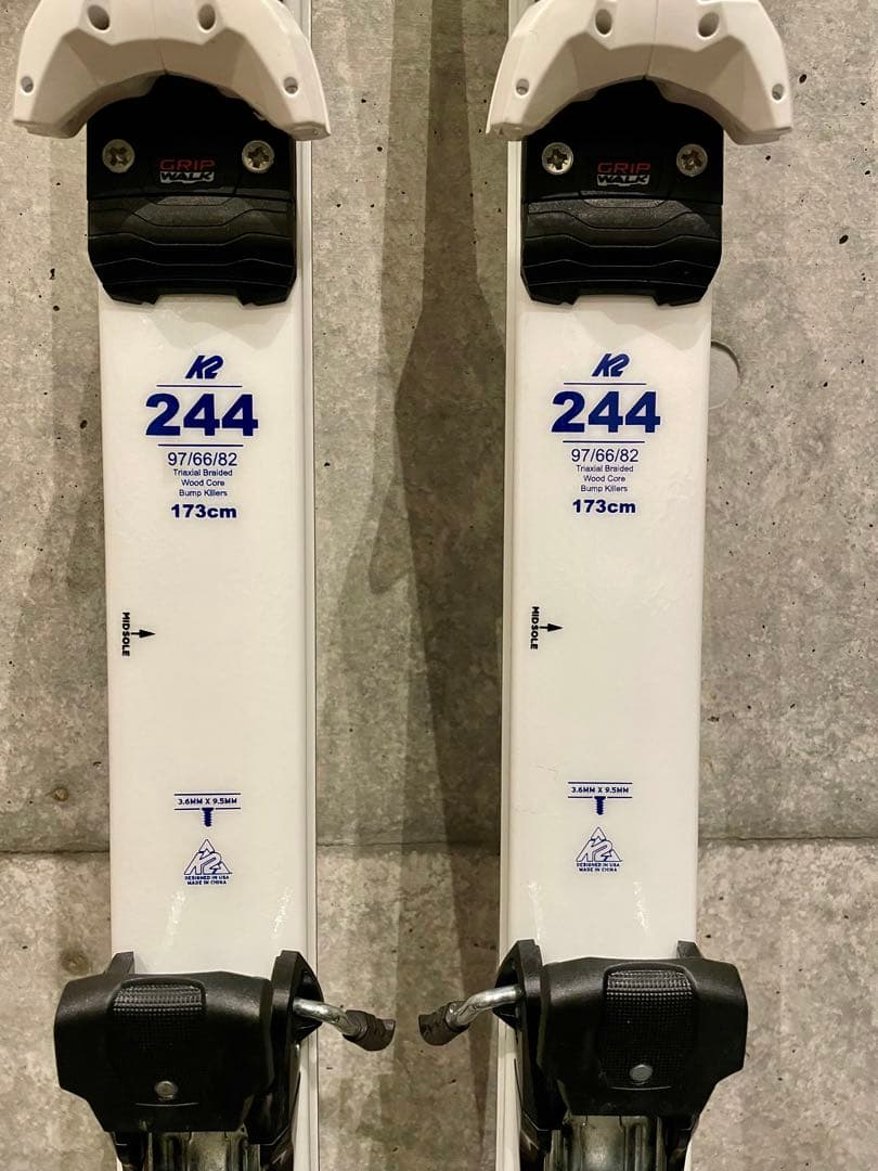 K2 244 スキー 173cm TYROLIA RX12