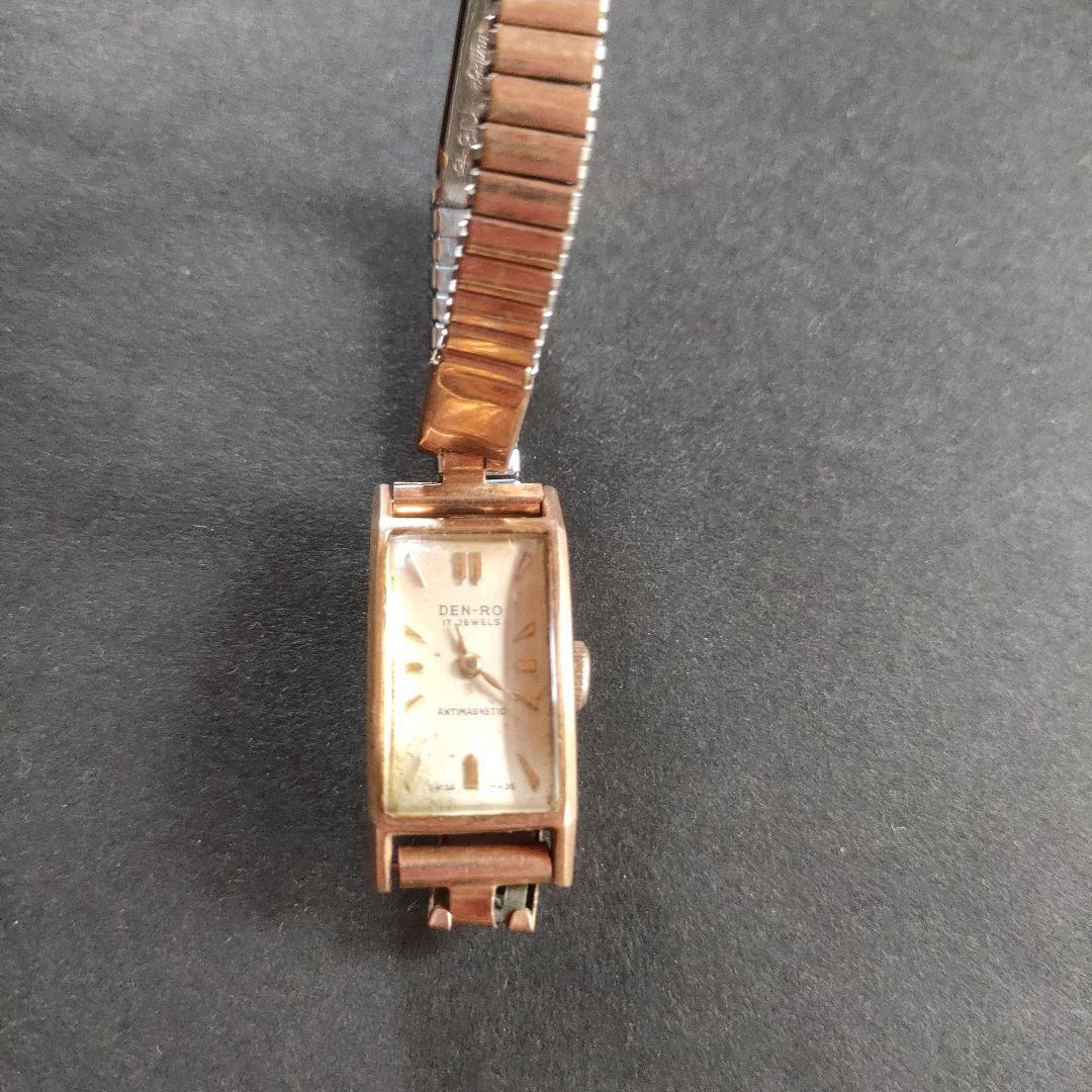 アンティーク　DENRO 18K レディース　腕時計