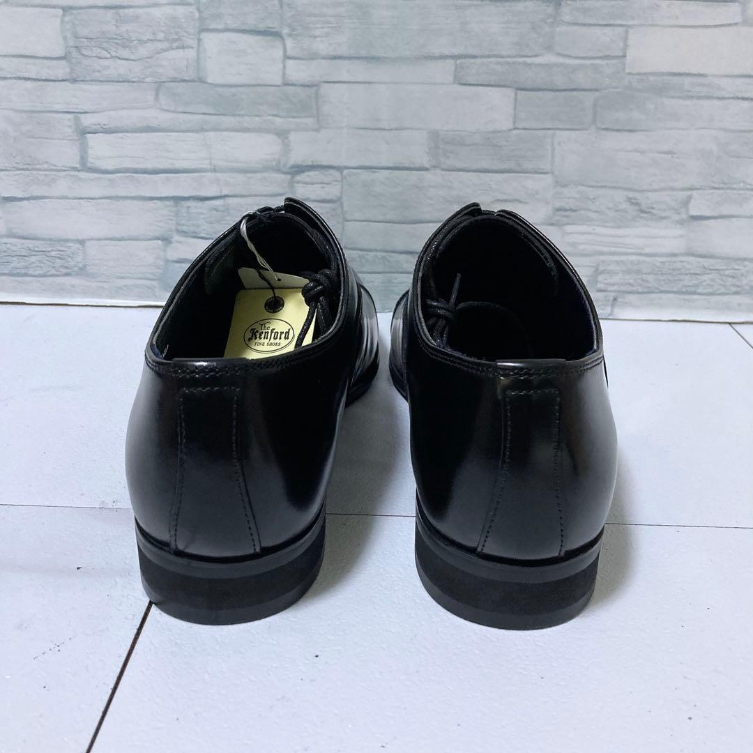 新品 ケンフォード リーガル ビジネスシューズ ストレートチップ 本革 黒 27