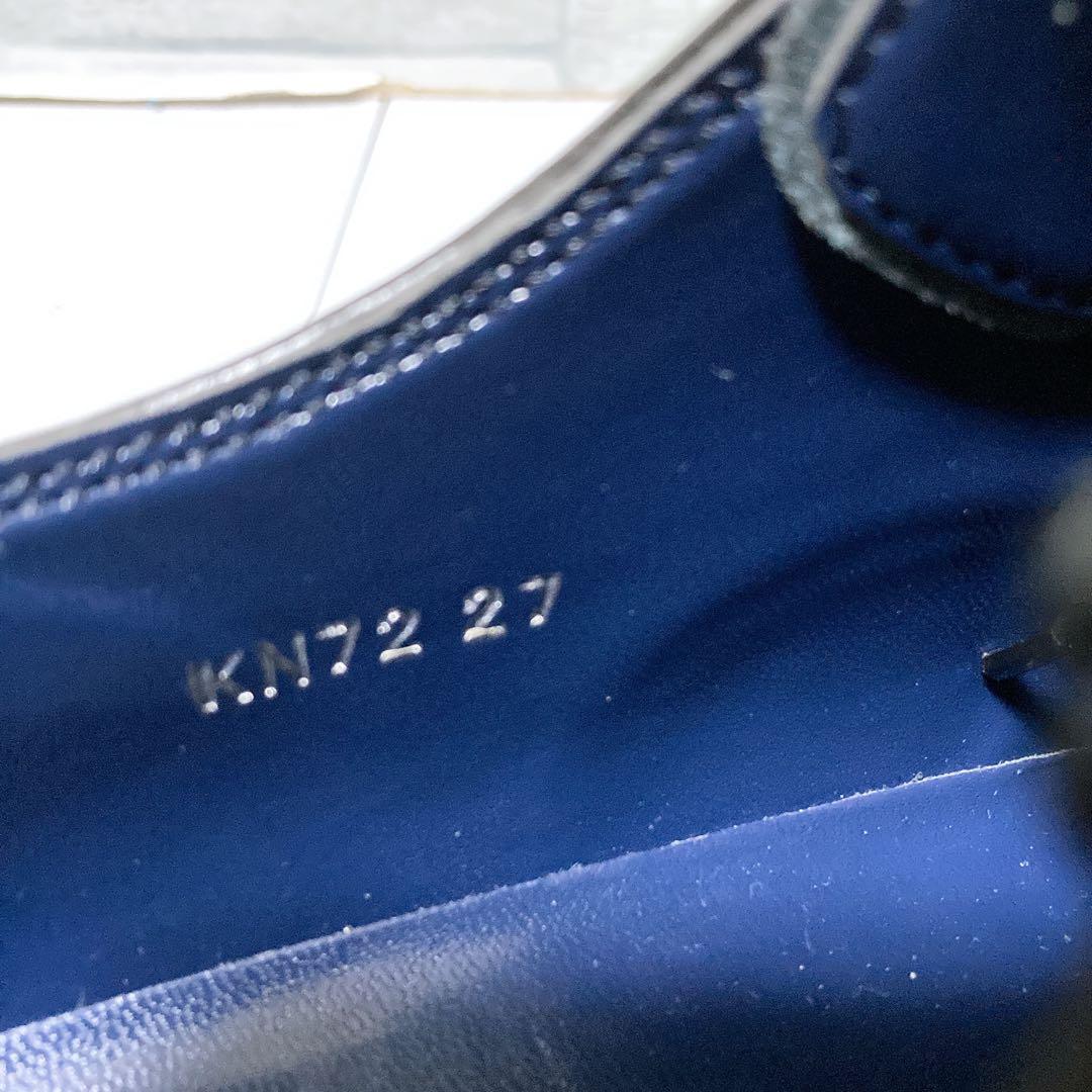 新品 ケンフォード リーガル ビジネスシューズ ストレートチップ 本革 黒 27