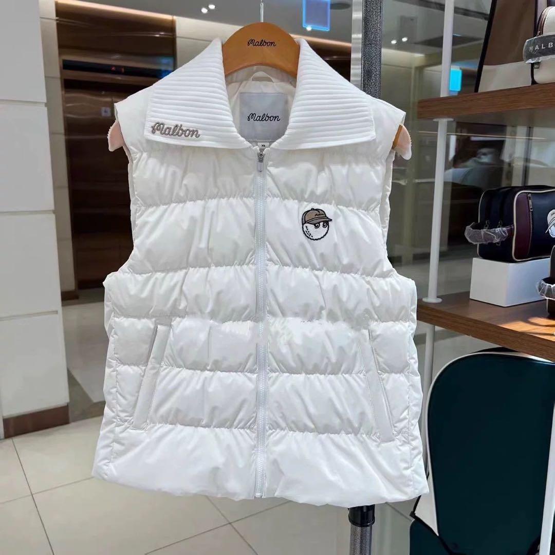 MALBON マルボンゴルフウェア トップス ノースリーブ ダウンベスト