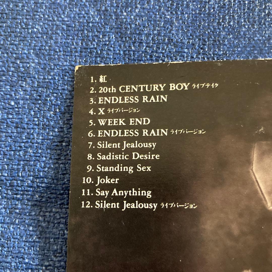 X エックス　x japan シングルズ　ミニディスク プロモ盤　ベスト