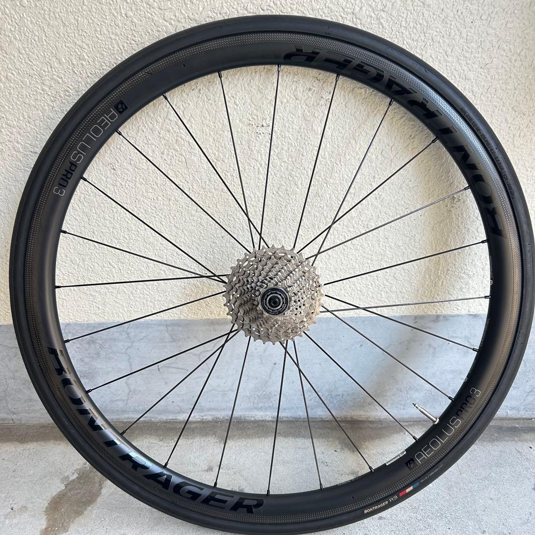 ボントレガー AEOLUS PRO3 タイヤ　10511速スプロケ付き