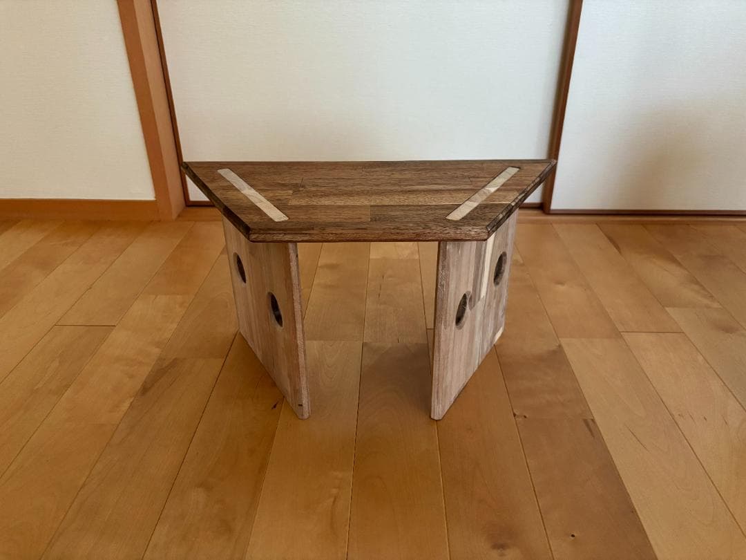 コンパクト ヘキサゴンテーブル ヘキサテーブル 囲炉裏テーブル 組み立て式