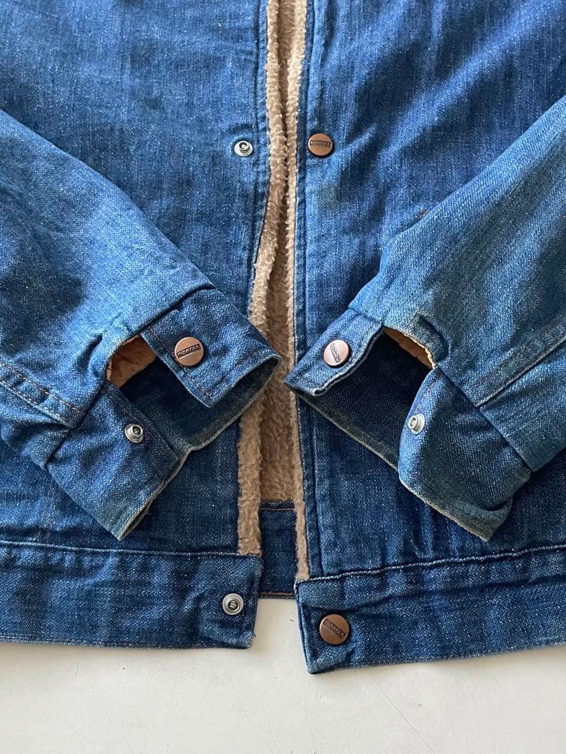 70,80's USA製 MAVERICK 裏ボアデニムジャケット　マーベリック