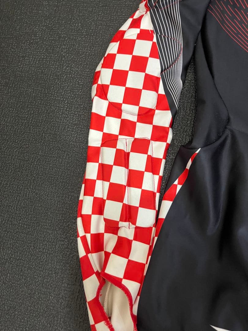 MIZUNO ミズノ レーシングスーツ ワンピース チェッカーパット入り 150