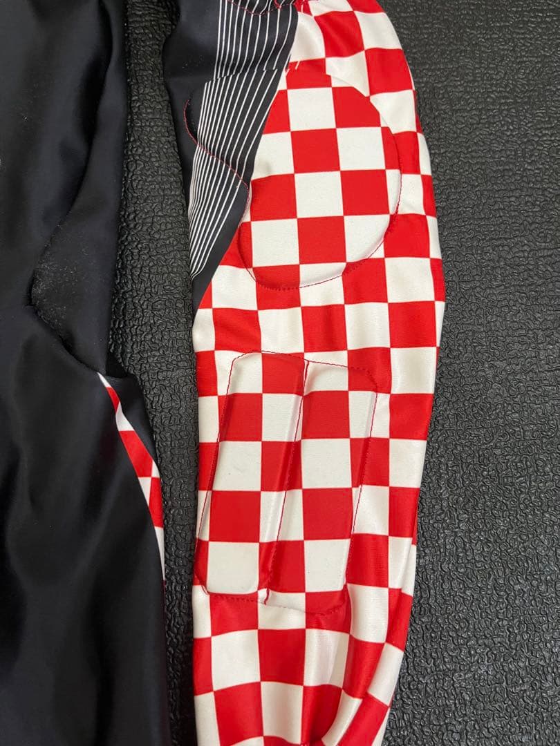 MIZUNO ミズノ レーシングスーツ ワンピース チェッカーパット入り 150