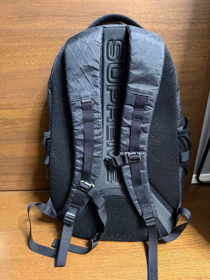 Supreme ブラック バックパックSupreme シュプリーム 2023aw