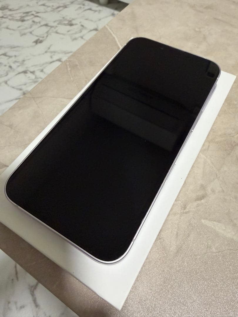 【美品】Apple iPhone 14 128GB パープル 本体