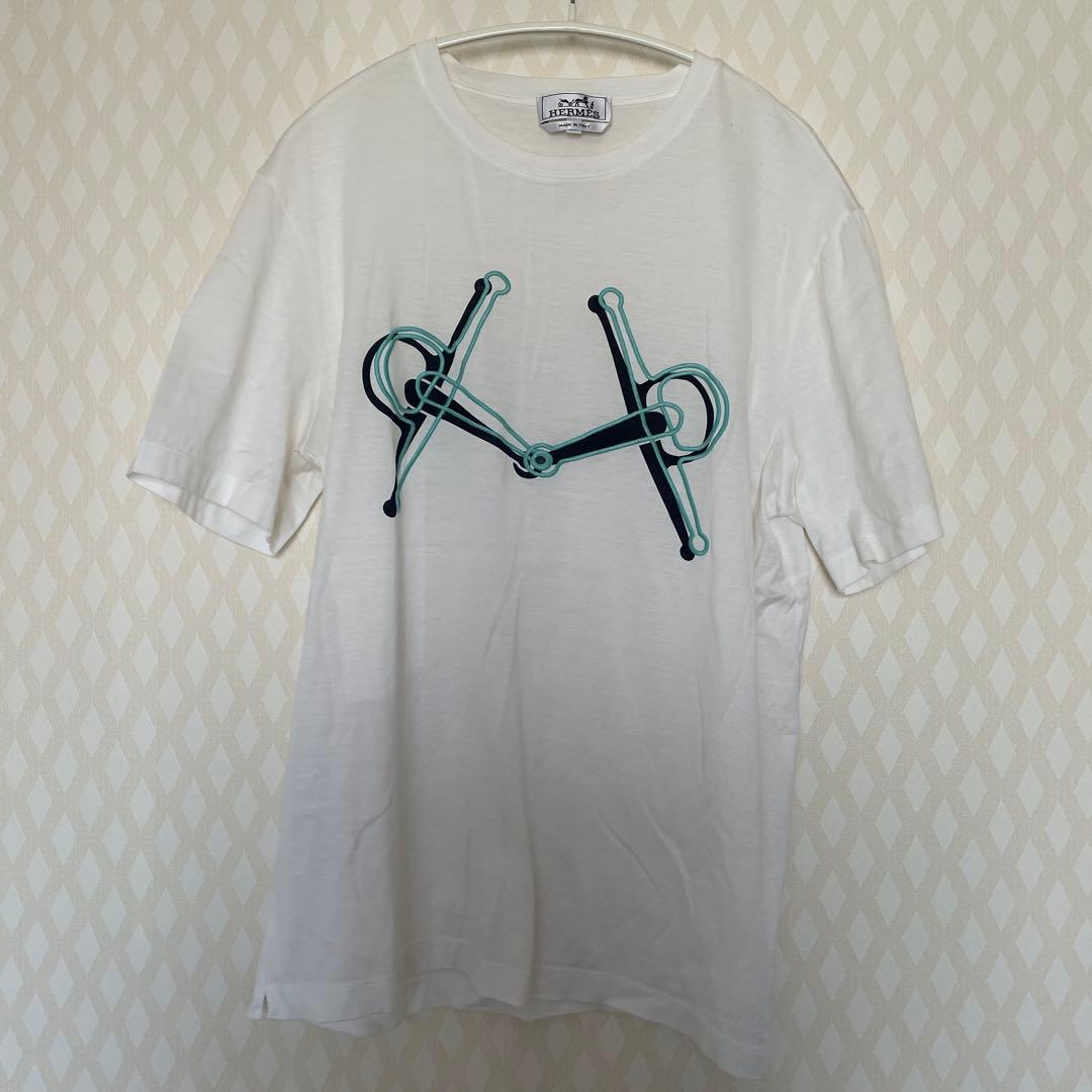 エルメス　メンズ　ロゴTシャツ