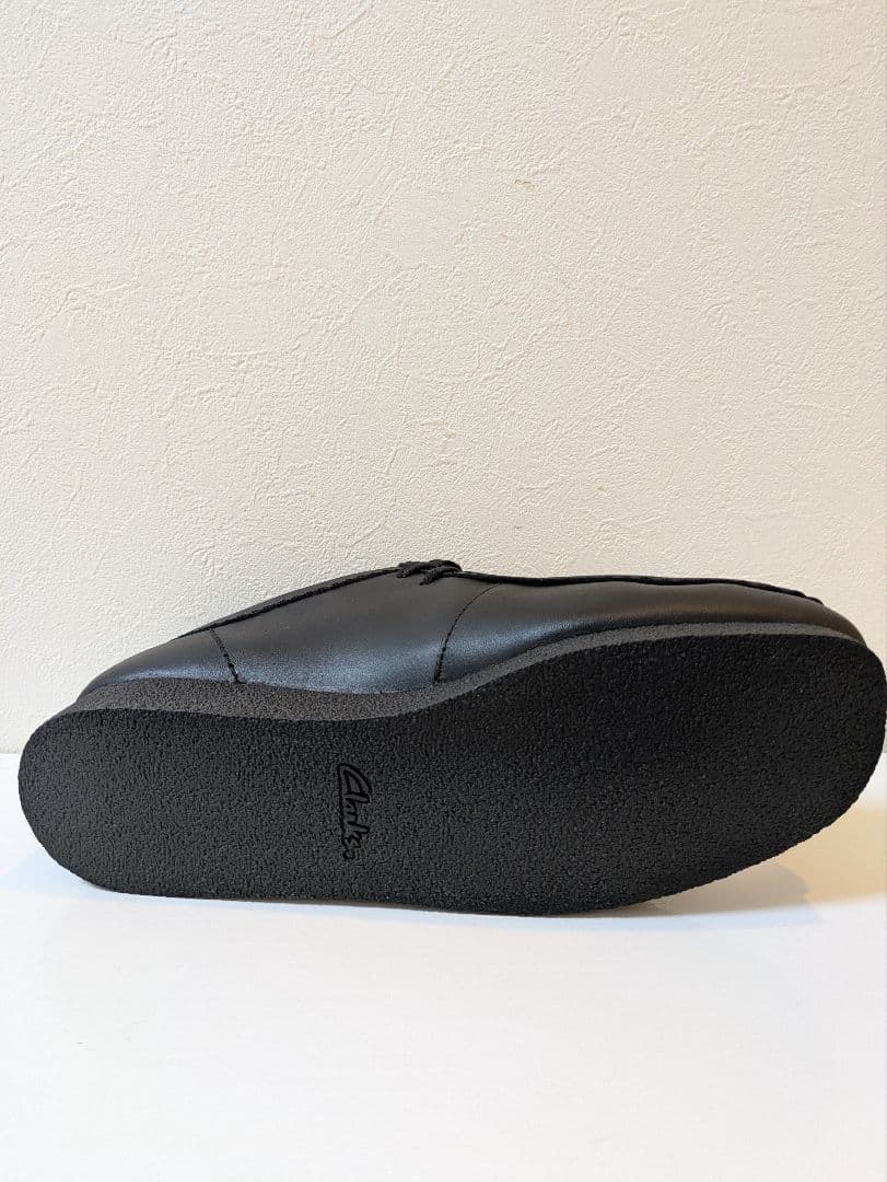 Clarks クラークス ワラビーエヴォウォータープルーフ ブラックレザー