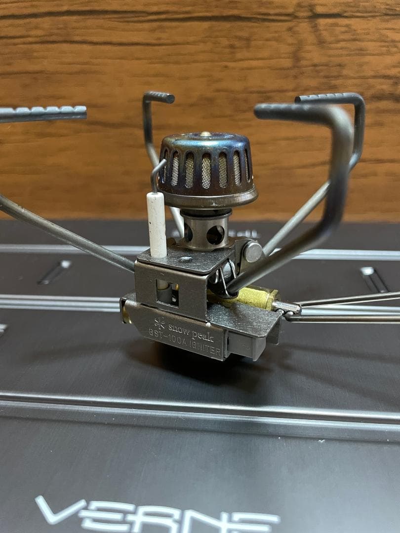 曼珠沙華の炎…！スノーピーク ギガパワーストーブ チタン 地 GST-100A