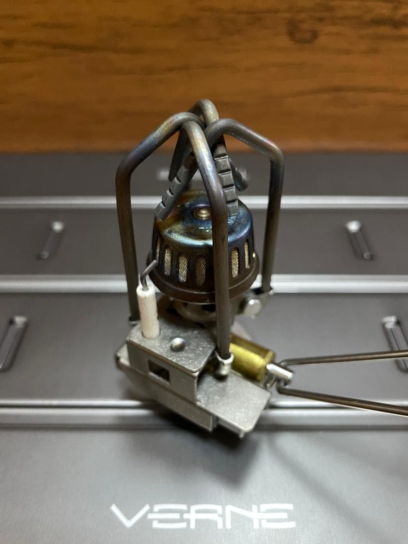 曼珠沙華の炎…！スノーピーク ギガパワーストーブ チタン 地 GST-100A