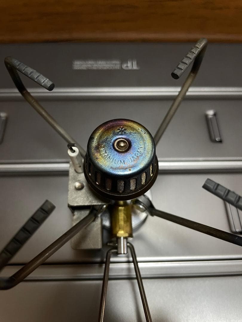 曼珠沙華の炎…！スノーピーク ギガパワーストーブ チタン 地 GST-100A