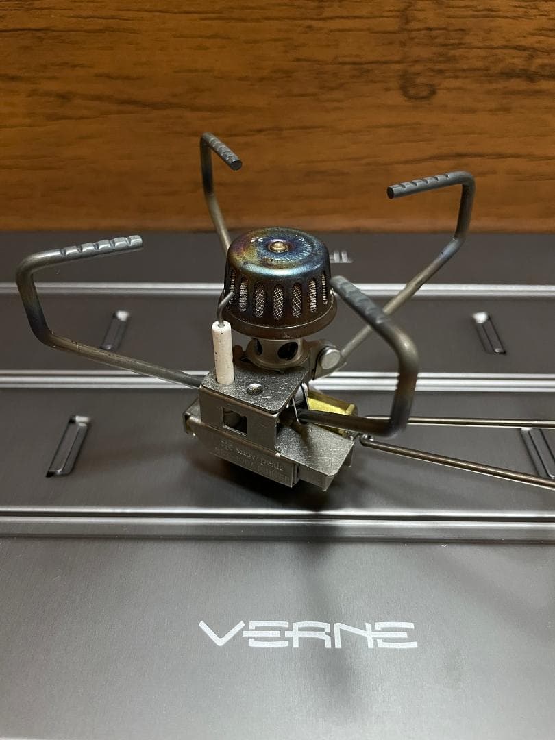 曼珠沙華の炎…！スノーピーク ギガパワーストーブ チタン 地 GST-100A