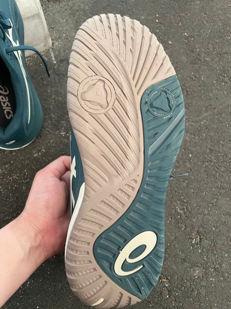 ASICS GEL-RESOLUTION X(ゲルレゾリューション) グリーン