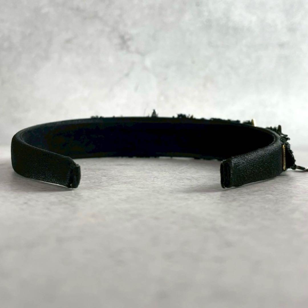 希少★ドルチェ＆ガッバーナ レース 星 カチューシャ ブラック レディース