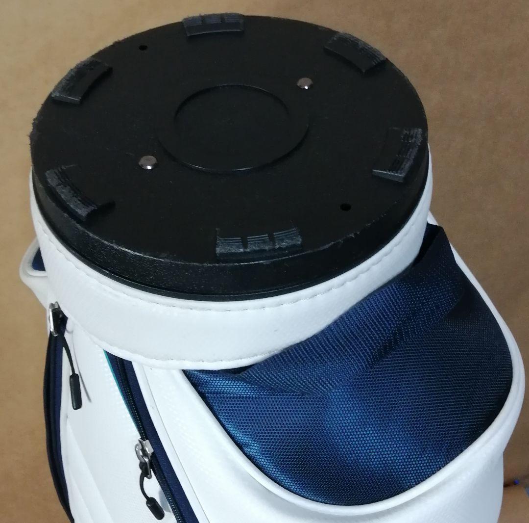 adidas golf キャディバッグ(白) + トートバック(紺) 2点セット