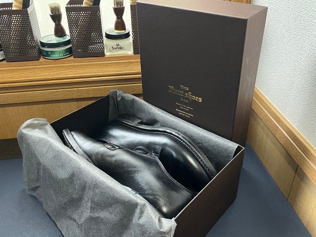 ★★★【美品】【箱付】THE RUTT SHOES MILES US9D