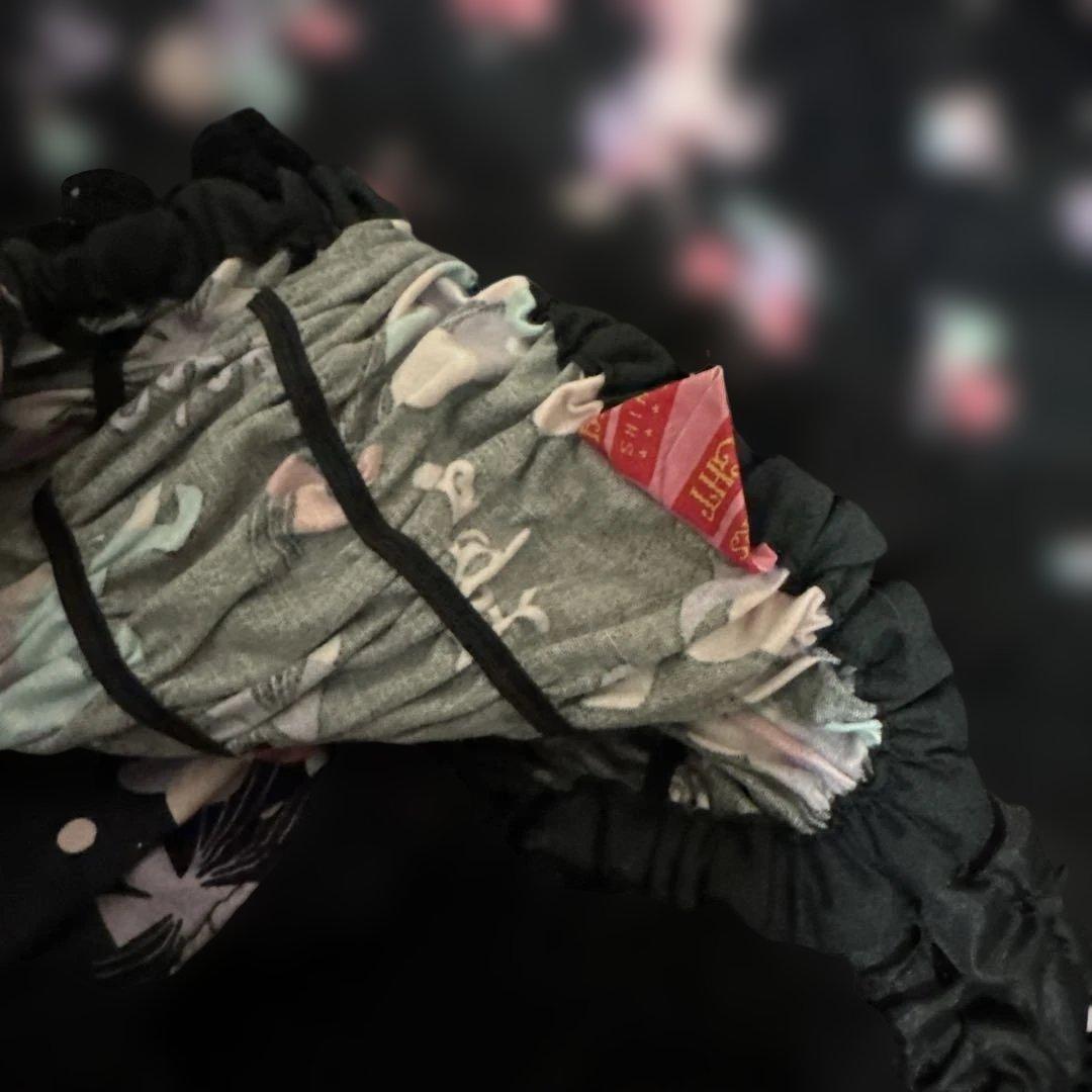 ドリーミィポニーリボンリボンジャンパースカート＋カチューシャセット　黒