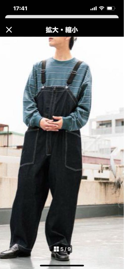 新品❣️タグ付き❣️ niko and ... 2025SS　デニムオーバーオール❣️